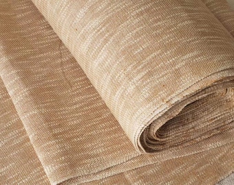 Rustic 100% nature ramie fiber hanwoven fabric  - 44cm in width - sold by the meter - perfect for table runner