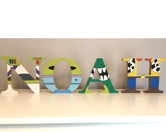 Toy story themed Letters