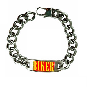 Pulsera con letras personalizadas con nombre y placa con iniciales, regalo personalizado
