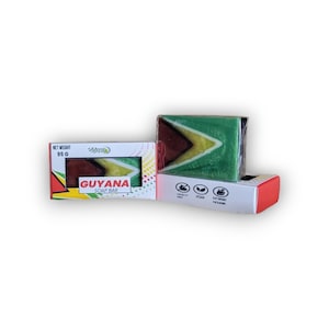 Guyana Flag Soap Bar