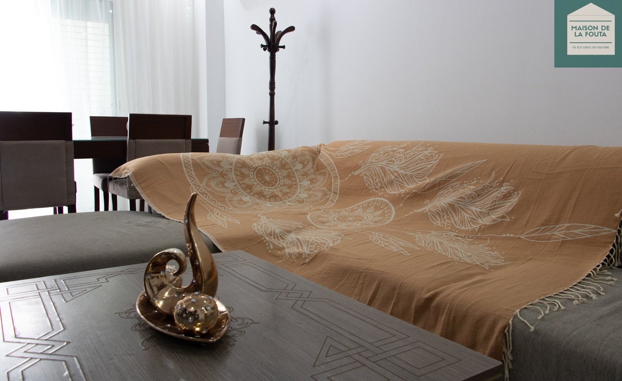 Maison de La Fouta Couch Throw Dreamcatcher - 150x250cm Double Sided