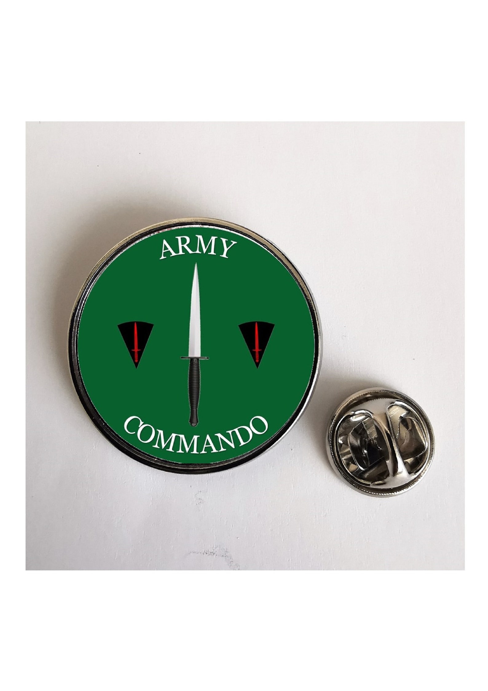 Army Commando Military Lapel Pin Badge Etsy