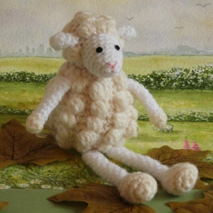 Crochet Sheep Pattern Meadow image 1