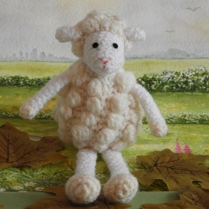 Crochet Sheep Pattern Meadow image 2