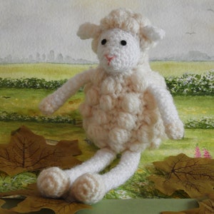 Crochet Sheep Pattern Meadow image 3