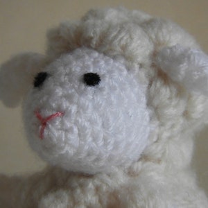 Crochet Sheep Pattern Meadow image 7