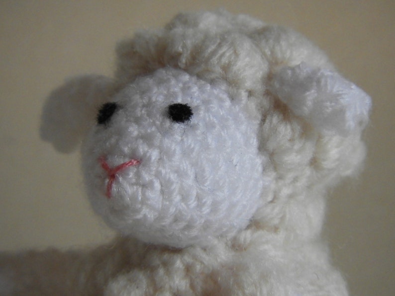 Crochet Sheep Pattern Meadow image 7