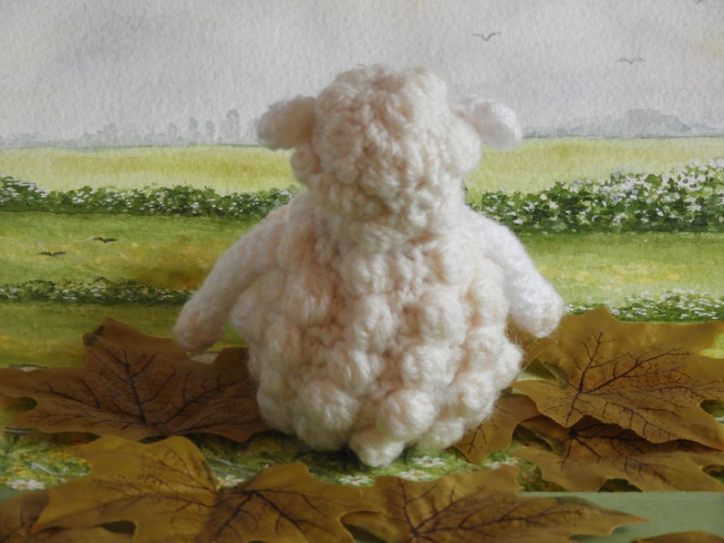 Crochet Sheep Pattern Meadow image 4