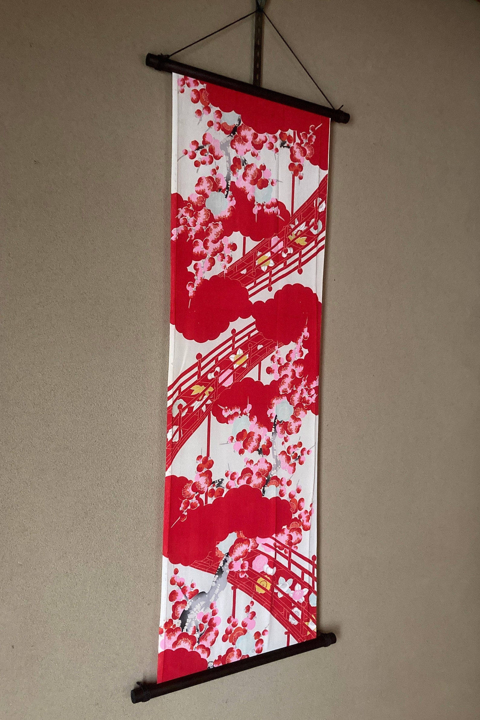 Tapestry Using Antique Kimono1 Etsy