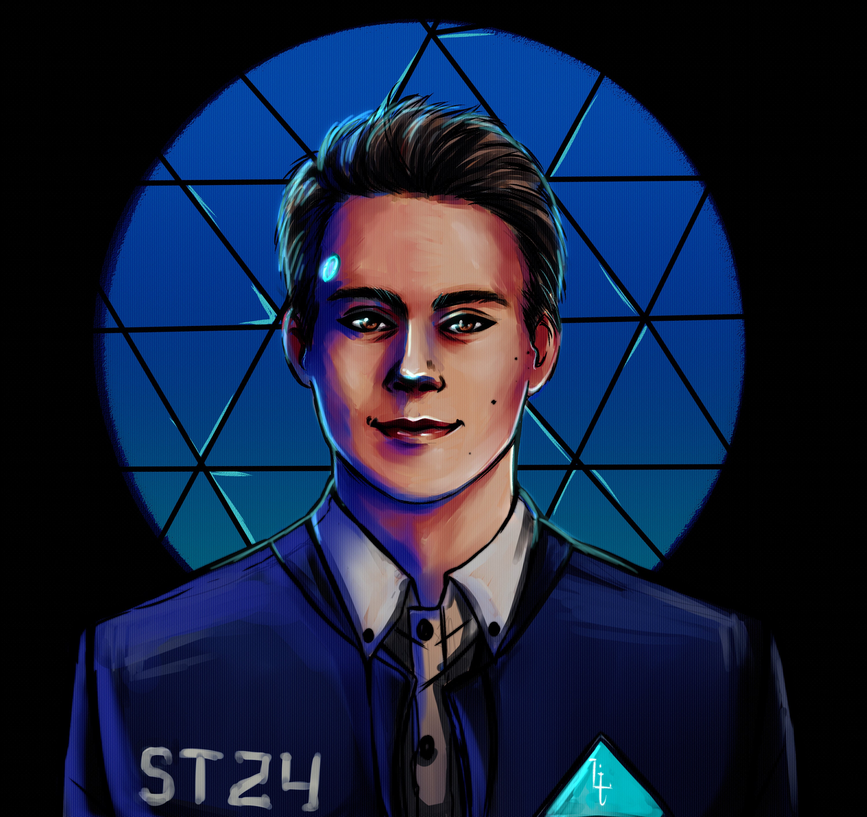 Poster for printing includes Stiles Stilinski/digital art. Etsy