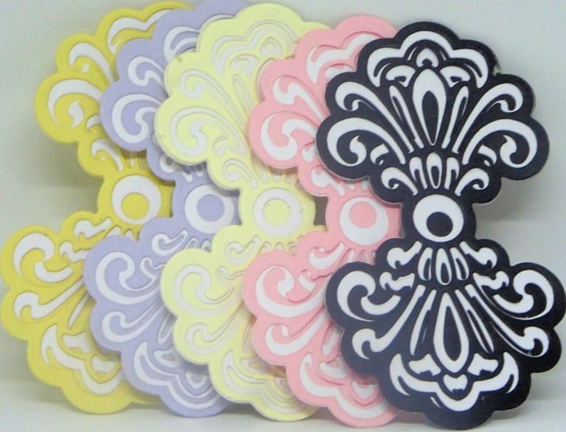 Random Mix of 10 Assorted Colours and Styles Card Toppers Random Mix of 10 Assorted Colours and Styles Card Toppers
