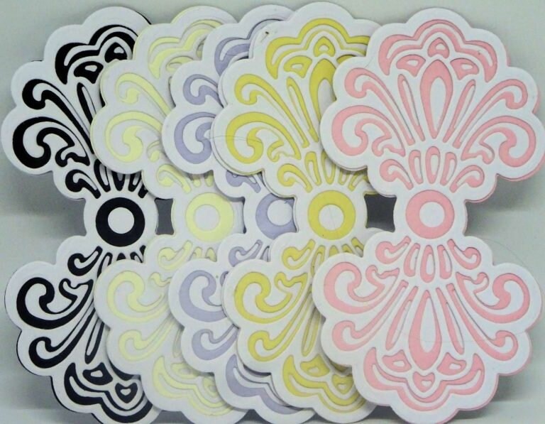 Random Mix of 10 Assorted Colours and Styles Card Toppers Random Mix of 10 Assorted Colours and Styles Card Toppers
