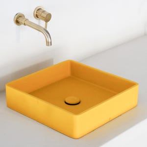 Lavabo en béton N25 &quot;40 x 40 cm&quot;