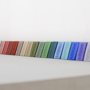 Cartela completa de cores de concreto 25 cores