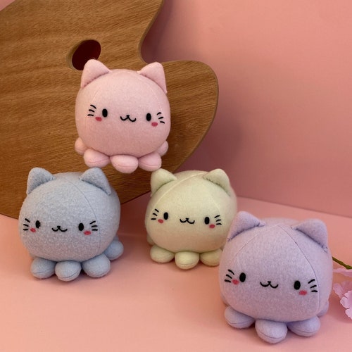 octopus cat plush