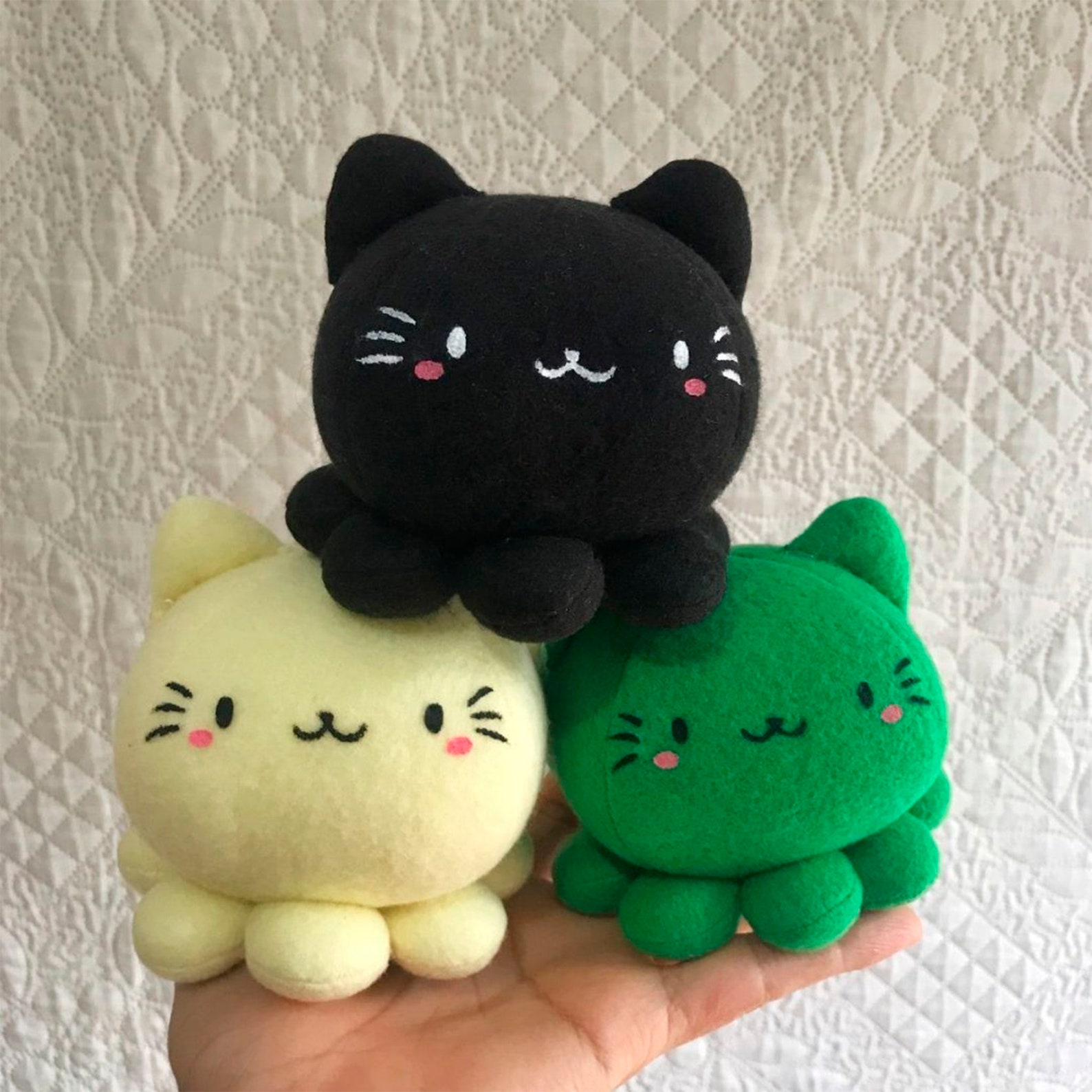 Gato Pulpo Umi Catopus Cat Octopus Kawaii Kitty Etsy