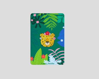 Pin's Leopard blooms in the jungle