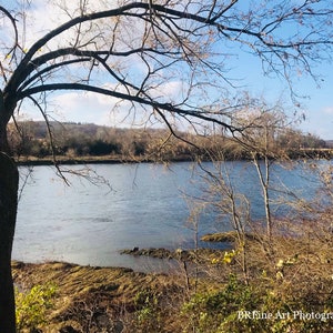 Arkansas White River Fishing On A Sunny Afternoon, Fine Art Color Photography
