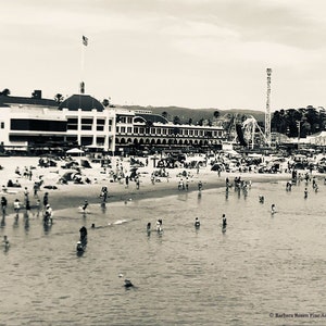 Santa Cruz California Sepia Fine Art Photography