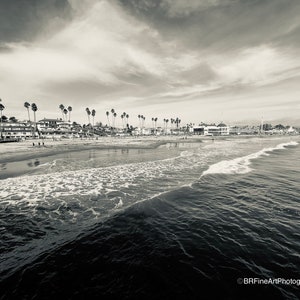Santa Cruz, California Winter - Fine Art Black and White Photography