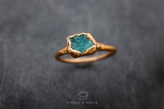 Raw jade best sale ring