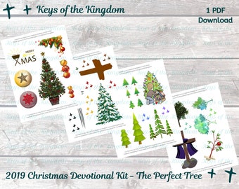 Christmas Devotional Printable Kit – Bible Journaling (PDF Download)