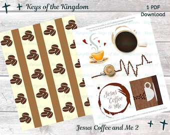 Coffee & Jesus Printable - Bible Journaling (PDF Download)