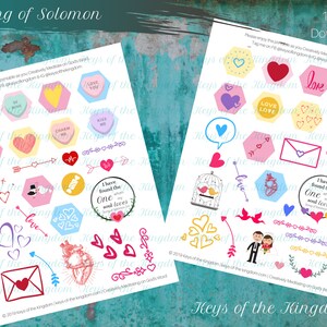 Bible Journaling Printable - Song of Solomon Printable - Easy to Print - Books of the Bible