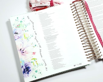 Floral Bible Journaling Printable – Margin Blooms (PDF/JPG Download)