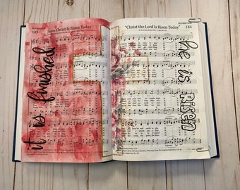 Floral Margin Blooms Printable – Bible Journaling (PDF & JPG Download)