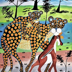 Tingatinga art - Etsy 日本