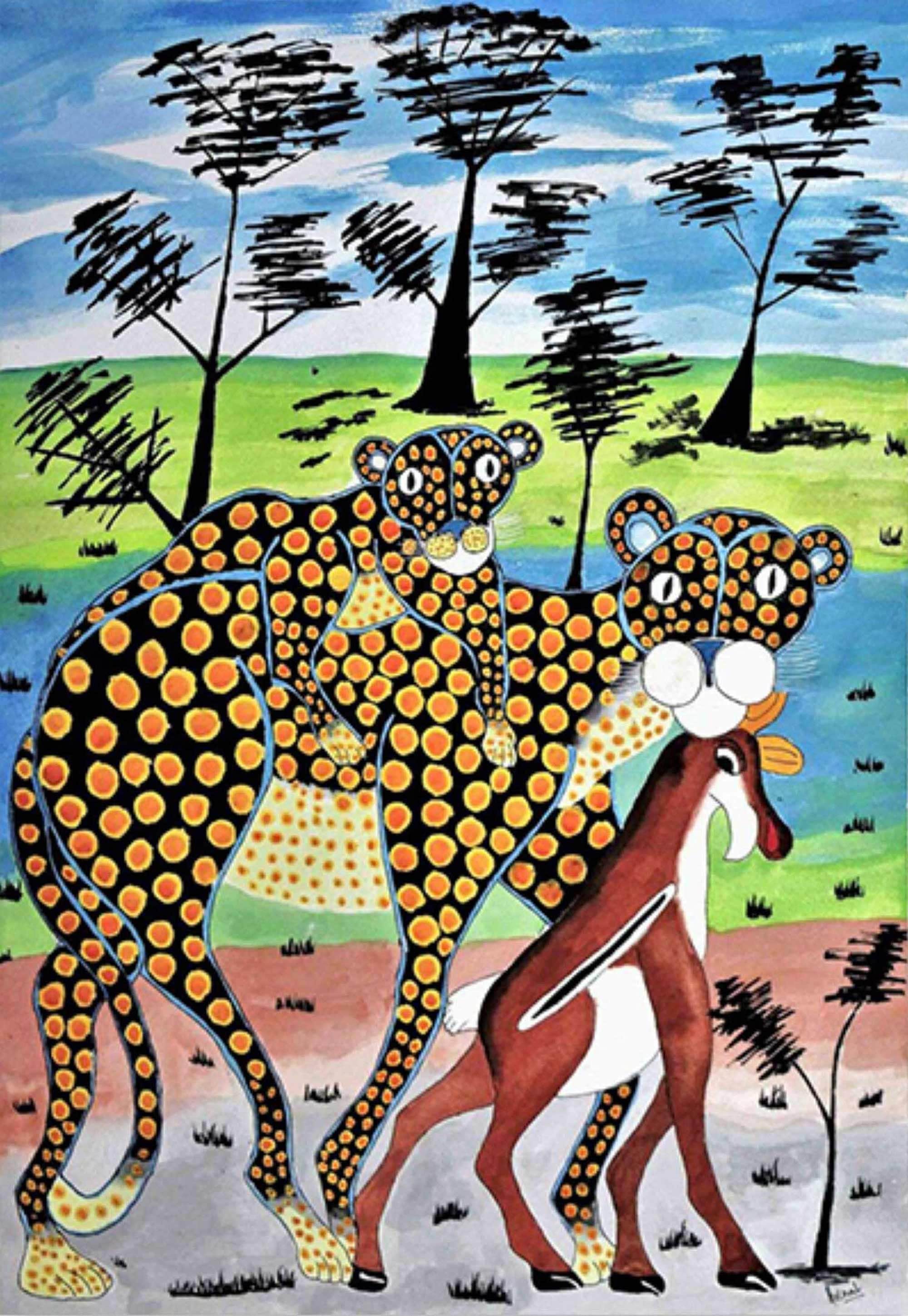 Tingatinga art - Etsy 日本