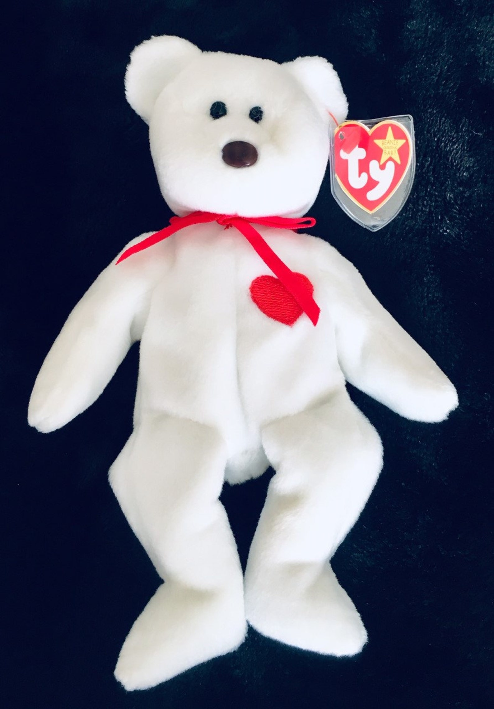 Original TY Valentino 1993 Beanie Baby, Rare Errors Etsy