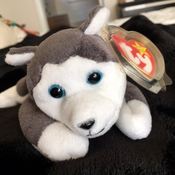Oakbrook Nanook the Alaskan Husky Toy Beanie Baby Birthday November 21 1996 Ty Inc Illinois.