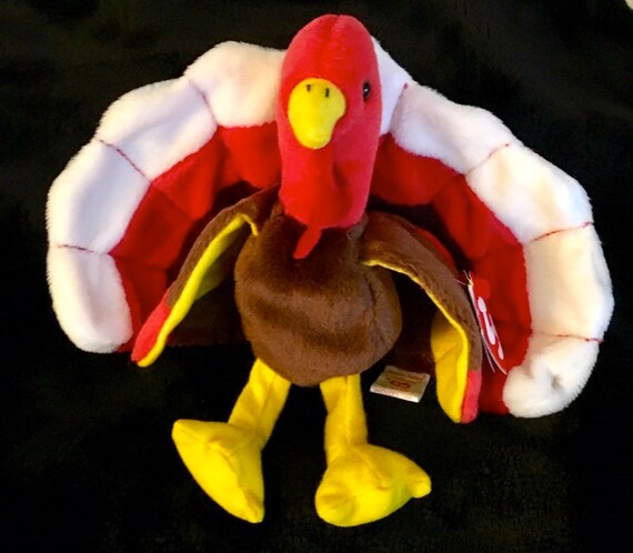 gobbles beanie baby