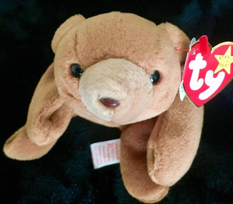 Cubbie Original TY Beanie Baby PVC 1993 Rare With Errors Etsy