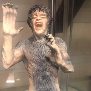 Very Rare &#39;An American Werewolf In London&#39; David Kessler Transformation scene Resin Model Kit