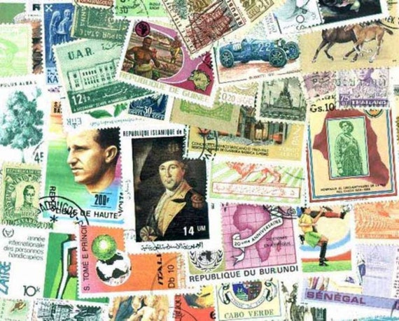1,000 Different Stamps Worldwide Stamp Collection