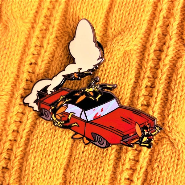 They Hit Me With a Truck -- Venture Bros Enamel Pin