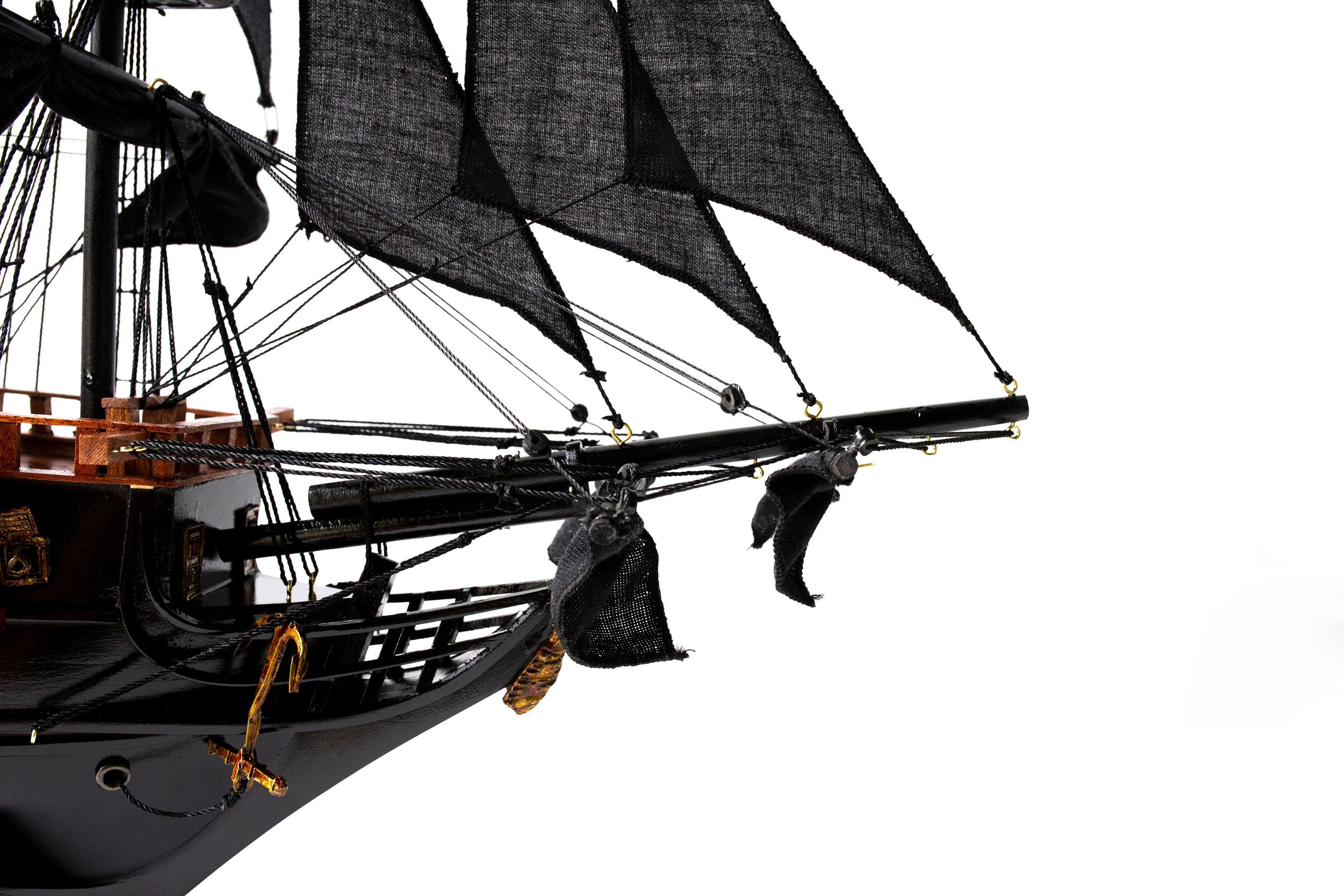 Black Pearl Handmade Model Ship - Jack Sparrow Ship - Pirates of