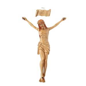 16&quot; to 39&quot; Wooden Corpus Wooden decor, Religious Catholic Corpus, Religious Catholic decor, Church Supplies, Wall Corpus