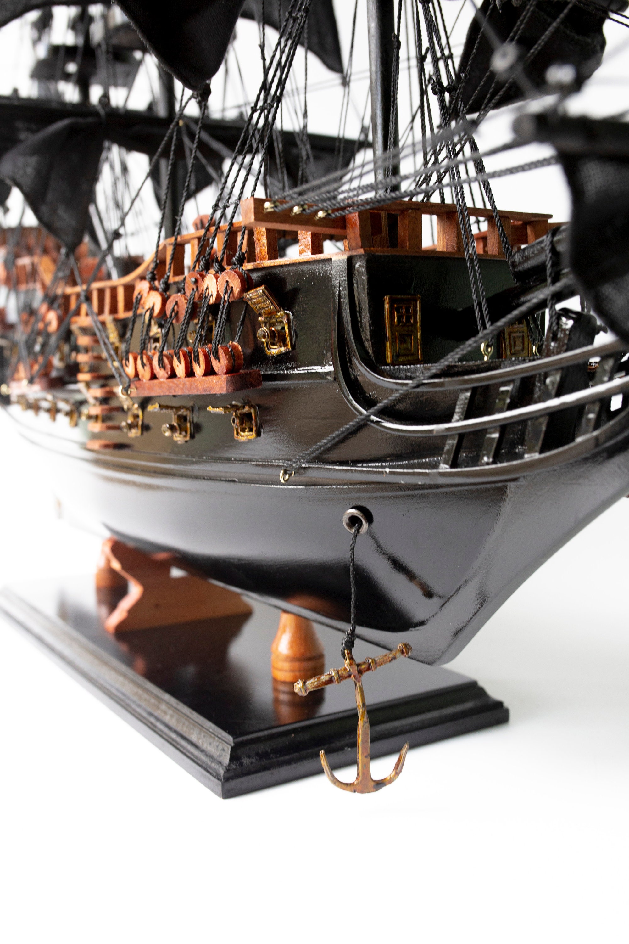 BLACK PEARL BP↔️FS CARVE 162 Black Pearl Handmade Model Ship - Jack Sparrow Ship - Pirates of
