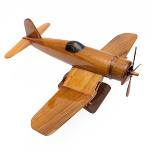 Vought F4U Corsair Wooden Model - Made of Melaleuca Wood
