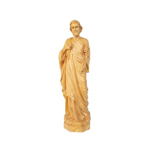 16&quot; to 39&quot; Saint Joseph Praying Wooden Statue, Catholic gift, Home decor