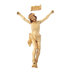 16&quot; to 39&quot; Wooden Corpus Wooden decor, Religious Catholic Corpus, Religious Catholic decoration, Church Supplies, Wall Corpus