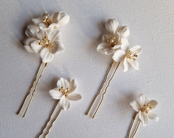 AMBER bridal hairpins, bridal hair accessories, wedding jewellery