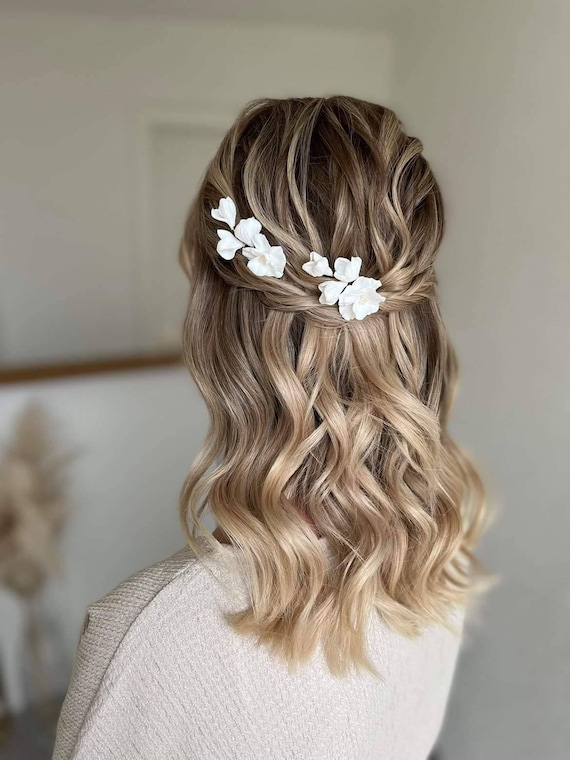 Buy Bridal Floral Hair Pins Bridal Hair Accessories Wedding Hair Online in India - Etsy Buy Bridal Floral Hair Pins Bridal Hair Accessories Wedding Hair Online in India - Etsy