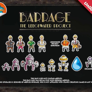 BARRAGE Stickers Upgrade set (Unofficial product)