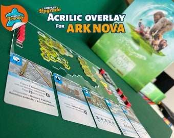 Acrylic Overlay for ARK NOVA x4 (unlicensed) - Boardgames shields