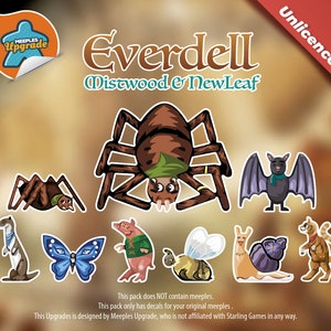 Everdell Mistwood & NewLeaf Upgrade Kit (Unlicensed Product)
